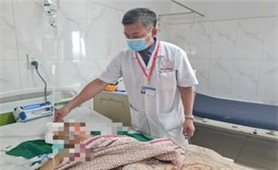 Đắk Lắk: Mổ cấp cứu bệnh nhân 12 tuổi bị đạn bắn xuyên đầu