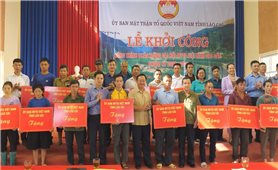 Lào Cai: Chung tay giúp người nghèo 