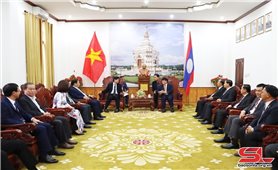 Tăng cường quan hệ hợp tác, giúp nhau cùng phát triển giữa tỉnh Sơn La (Việt Nam) và Bò Kẹo (Lào)