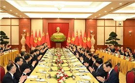 Tiếp tục làm sâu sắc và nâng tầm quan hệ đối tác hợp tác chiến lược toàn diện, xây dựng cộng đồng chia sẻ tương lai Việt Nam - Trung Quốc có ý nghĩa chiến lược