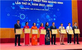 Tổng kết và trao giải Hội thi Sáng tạo kỹ thuật tỉnh Quảng Ninh lần thứ IX, năm 2022-2023