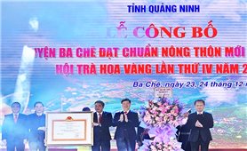 Huyện vùng cao của tỉnh Quảng Ninh đạt chuẩn nông thôn mới