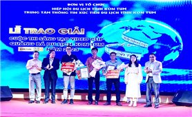 Kon Tum: Trao giải Cuộc thi sáng tạo Video Clip quảng bá du lịch Kon Tum