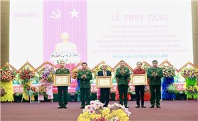 Truy tặng danh hiệu Anh hùng lực lượng vũ trang Nhân dân cho 3 Thượng tướng