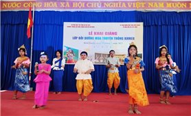 Kiên Giang: Khai giảng Lớp bồi dưỡng múa truyền thống Khmer