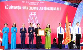 Cục Báo chí, Bộ Thông tin và Truyền thông đón nhận Huân chương lao động hạng Nhì