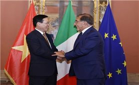 Việt Nam luôn coi trọng quan hệ đối tác chiến lược với Italy