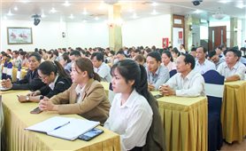 Ban Dân tộc Đắk Lắk tổ chức Hội nghị tập huấn pháp luật về hôn nhân, dân số và gia đình