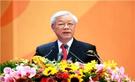 Toàn văn Thư chúc mừng của Tổng Bí thư Nguyễn Phú Trọng gửi Hội nghị tuyên dương gương điển hình tiên tiến trong lĩnh vực văn hoá toàn quốc năm 2023