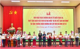 Kiên Giang: Long trọng tổ chức Lễ đón nhận Huân chương Bảo vệ Tổ quốc hạng Ba