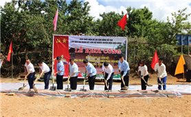 Điện Biên: Đồng loạt khởi công làm Nhà Đại đoàn kết cho hộ nghèo