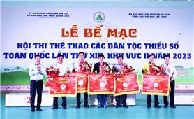 Đắk Lắk giành ngôi Nhất toàn đoàn Hội thi thể thao các DTTS toàn quốc