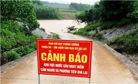 Bắc Giang: Mưa lớn gây ngập úng, sạt lở, chia cắt cục bộ