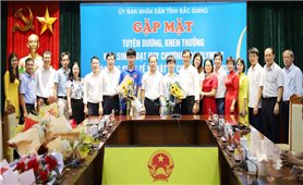 Bắc Giang: Tuyên dương, khen thưởng học sinh đoạt Huy chương Bạc Olympic Hóa học Quốc tế và Vật lí châu Âu
