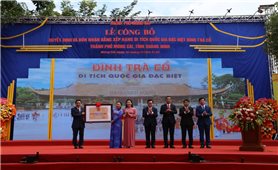 Móng Cái (Quảng Ninh) đón nhận Bằng xếp hạng Di tích quốc gia đặc biệt đình Trà Cổ