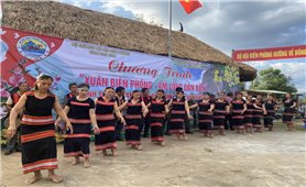 Kon Tum: Bàn giao công trình dân vận của lực lượng vũ trang tỉnh