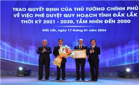 Phó Thủ tướng Trần Hồng Hà dự Hội nghị công bố Quy hoạch tỉnh Đắk Lắk