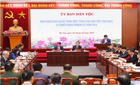 Phó Thủ tướng Trần Lưu Quang dự Hội nghị tổng kết công tác dân tộc năm 2023
