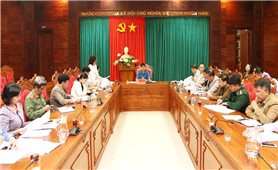 Đắk Lắk: Ban Chỉ đạo Đại hội đại biểu các DTTS lần thứ IV họp thống nhất các nội dung chuẩn bị Đại hội