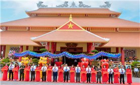 Kiên Giang: Khánh thành Khu chứng tích chiến tranh rừng tràm Bang Biện Phú và Đền thờ anh hùng liệt sĩ