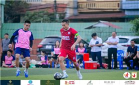 CLB bóng đá Doanh nhân trẻ 1983 Việt Nam giao hữu bóng đá gây quỹ thiện nguyện vì cộng đồng