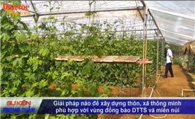 Vấn đề - Sự kiện (Tuần 41): Giải pháp nào để xây dựng thôn, xã thông minh phù hợp với vùng đồng bào DTTS và miền núi?