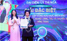 Hội Liên hiệp Phụ nữ Việt Nam: Trao giải Chung kết Cuộc thi Phụ nữ khởi nghiệp cấp vùng miền Bắc 2024