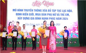 Văn Lãng (Lạng Sơn): Phát huy vai trò và sự tham gia của cộng đồng trong các hoạt động truyền thông nâng cao nhận thức về bình đẳng giới