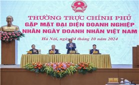 Thủ tướng: Xây dựng đội ngũ doanh nhân lớn mạnh trong kỷ nguyên vươn mình của dân tộc