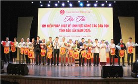 Đắk Lắk: Khai mạc Hội thi tìm hiểu pháp luật về lĩnh vực công tác dân tộc