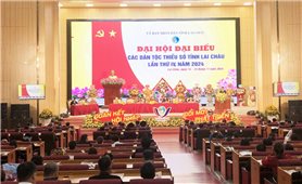 Thứ trưởng, Phó Chủ nhiệm Ủy ban Dân tộc Nông Thị Hà dự Đại hội đại biểu DTTS tỉnh Lai Châu lần thứ IV năm 2024