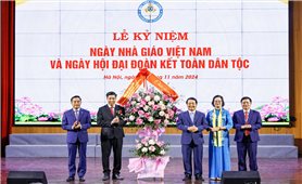 Học viện Tài chính tổ chức Lễ kỷ niệm Ngày Nhà giáo Việt Nam và Ngày hội Đại đoàn kết toàn dân tộc