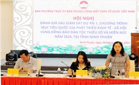 Đánh giá sau giám sát Chương trình MTQG 1719 tại Ninh Thuận