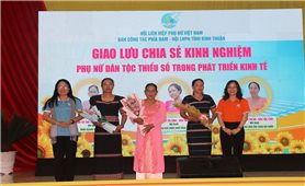 Dự án 8 – Chương trình MTQG 1719: Tác động tích cực đến đời sống, nhận thức phụ nữ DTTS huyện Tánh Linh