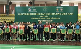 Giải Bóng bàn Hội Nhà báo Việt Nam 2024