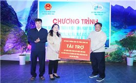 Trao tặng công trình cấp nước sinh hoạt cho đồng bào vùng cao Hà Giang