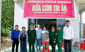 Bữa cơm ấm tình đạo lý tri ân ở vùng biên giới biển Vĩnh Châu