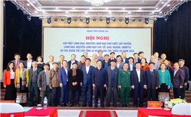 Nghệ An: Gặp mặt lãnh đạo, nguyên lãnh đạo người DTTS lần thứ XI