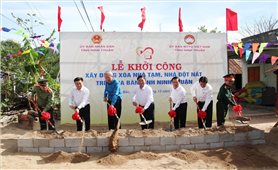 Ninh Thuận: Phát động Phong trào thi đua chung tay xóa nhà tạm, nhà dột nát