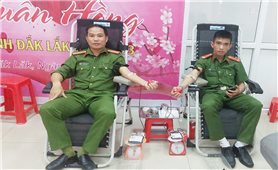 Đắk Nông: Hai cán bộ Công an vượt hơn 60km để hiến máu cứu người