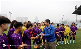 Đội tuyển U20 nữ Việt Nam lên đường tham dự Vòng chung kết U20 nữ châu Á 2024