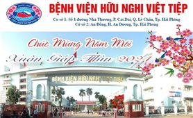 Bệnh viện Hữu nghị Việt Tiệp chúc mừng năm mới