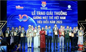 Tuyên dương Gương mặt trẻ Việt Nam tiêu biểu và triển vọng năm 2023