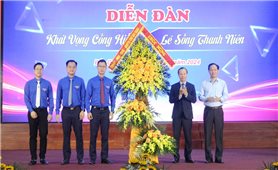 Bắc Giang: Hơn 300 đoàn viên tham gia diễn đàn “Khát vọng cống hiến - Lẽ sống thanh niên”