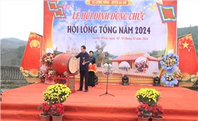 Quảng Ninh: Rộn ràng Lễ hội Đình Đồng Chức và Hội Lồng tồng