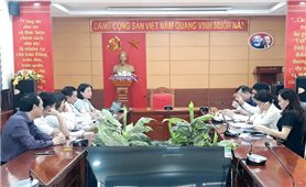 Báo Dân tộc và Phát triển làm việc với Ban Dân tộc tỉnh Nghệ An