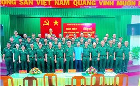 Bộ đội Biên phòng Trà Vinh họp mặt cán bộ, chiến sĩ dân tộc Khmer mừng Chôl Chnăm Thmây