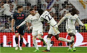 Cúp C1 châu Âu: Real Madrid hòa Man City trong trận đấu có kịch bản “điên rồ”