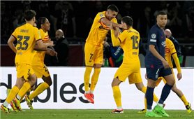 Cúp C1 châu Âu: Barcelona và PSG rượt đuổi nghẹt thở