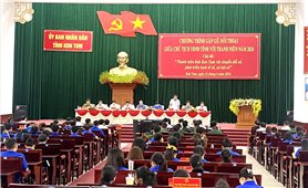 Kon Tum: Chủ tịch UBND tỉnh gặp gỡ, đối thoại với thanh niên